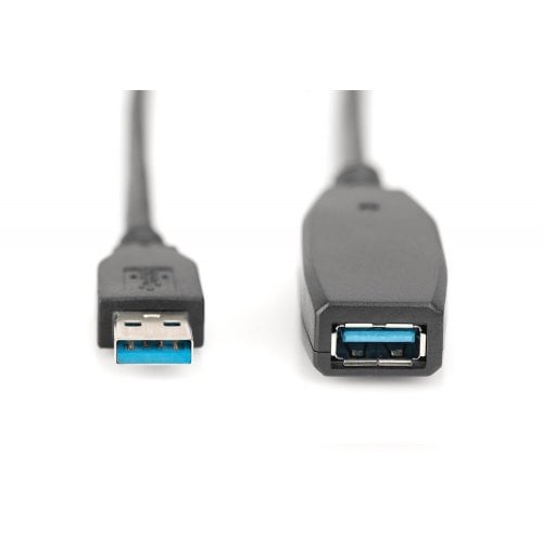 Подовжувач Digitus USB 3.0 to USB 20m (DA-73107) Black купити в Україні | Telemart фото