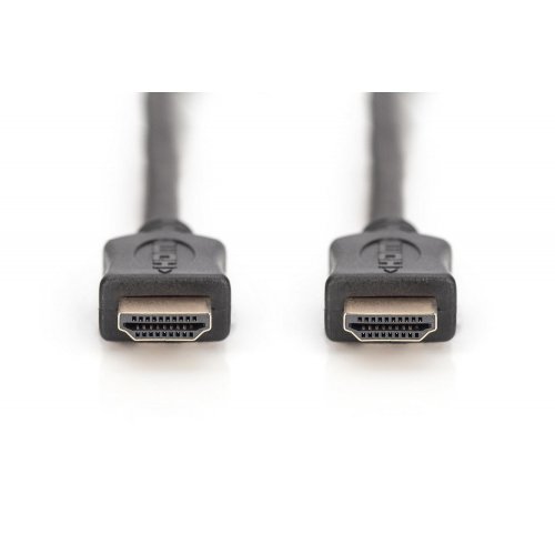 Кабель Digitus HDMI to HDMI 4K 2m (AK-330107-020-S) Black купить в Украине | Telemart фото