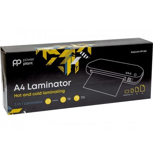 Ламинатор PowerPlant EasyLam PP-265 3 in 1 A4 (PP-265-U) купить в Украине | Telemart фото