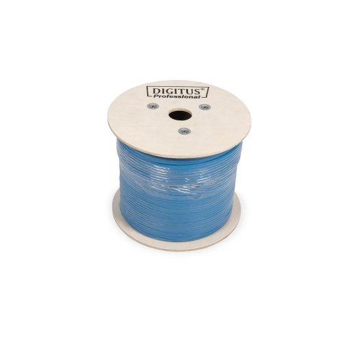 Бухта Digitus U-FTP Cat6a 500m Simplex LSZH (DK-1623-A-VH-5) Blue купити в Україні | Telemart фото