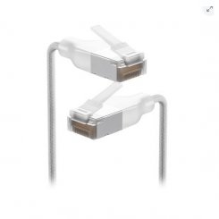 Патч-корд Ubiquiti UniFi Premium Patch Cable Cat6a 0.15m (UACC-Cable-Patch-EL-C6A-0.15M-W) White