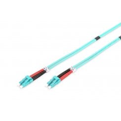 Оптичний патч-корд Digitus Fiber LC-LC Duplex MM OM3 50/125 2m LSZH (DK-2533-02/3) Aqua