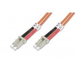 Оптичний патч-корд Digitus Fiber LC-LC Duplex MM OM4 50/125 10m LSZH (DK-2533-10-4)