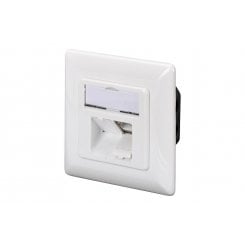 Розетка Digitus Cat5e Shielded 2 port flush mount outlet (DN-9001-N) White