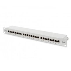 Патч-панель Digitus Cat5e Shielded 24-Port LSA 19in 1U (DN-91524S) Grey