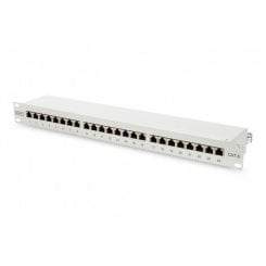 Патч-панель Digitus Cat6 Shielded 24-Port LSA 19in 1U (DN-91624S) Grey