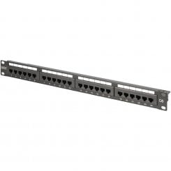 Патч-панель Digitus Cat6 UTP 24-Port LSA 19in 1U (DN-91624U-CR) Black