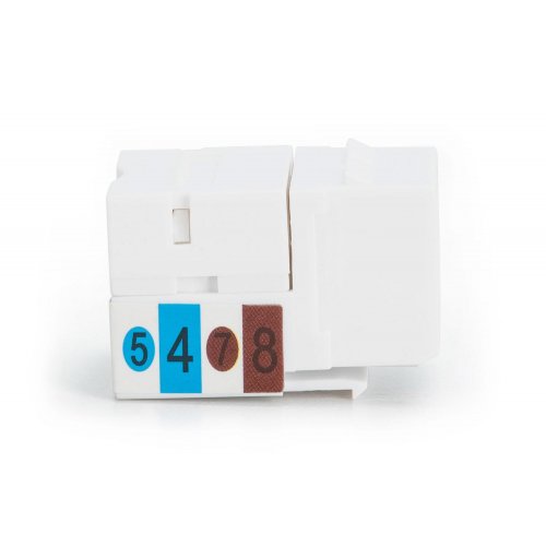 Модуль Digitus Cat5e UTP Keystone Jack RJ45 to LSA (DN-93501) White купити в Україні | Telemart фото