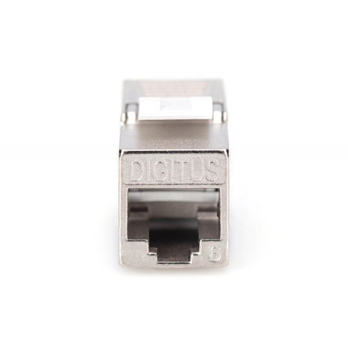 Модуль Digitus Cat6 Shielded Keystone Jack RJ45 Tool-free (DN-93612-1) Silver купити в Україні | Telemart фото