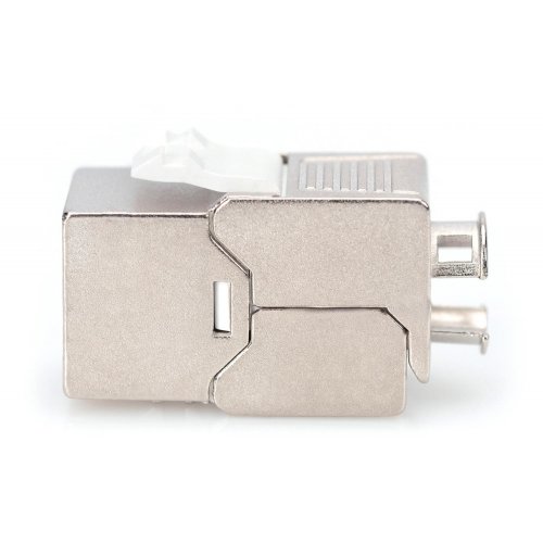 Модуль Digitus Cat6 Shielded Keystone Jack RJ45 Tool-free (DN-93612-1) Silver купити в Україні | Telemart фото