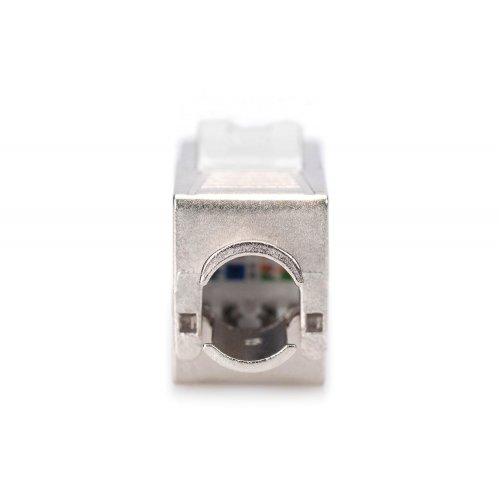 Модуль Digitus Cat6 Shielded Keystone Jack RJ45 Tool-free (DN-93612-1) Silver купити в Україні | Telemart фото