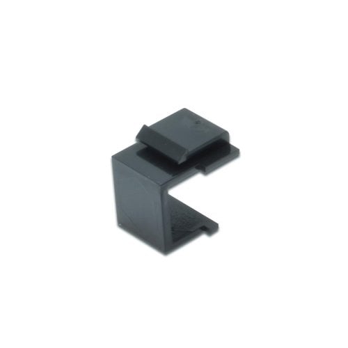 Заглушка для модульної патч-панелі Digitus Blind Plate for Modular Patch Panel (DN-BLIND-SW) Black купити в Україні | Telemart фото
