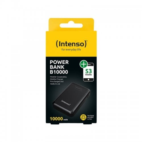Powerbank Intenso B10000 10000mAh 12W (7320530) Black купити в Україні | Telemart фото