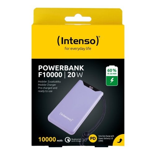 Powerbank Intenso F10000 10000mAh 20W (7332033) Purple купити в Україні | Telemart фото