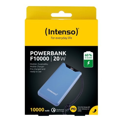 Powerbank Intenso F10000 10000mAh 20W (7332035) Blue купити в Україні | Telemart фото