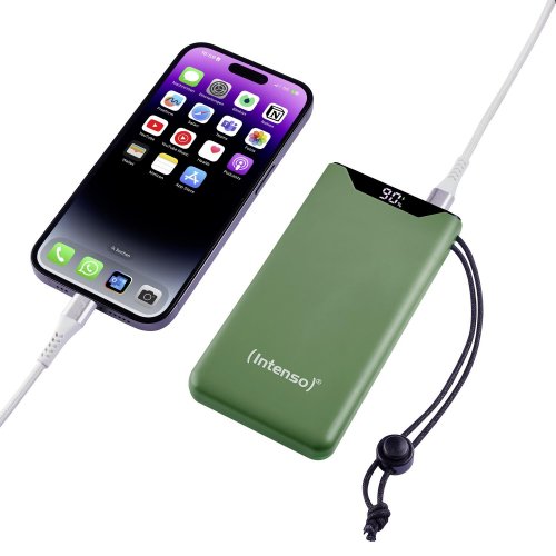 Powerbank Intenso F10000 10000mAh 20W (7332037) Green купити в Україні | Telemart фото