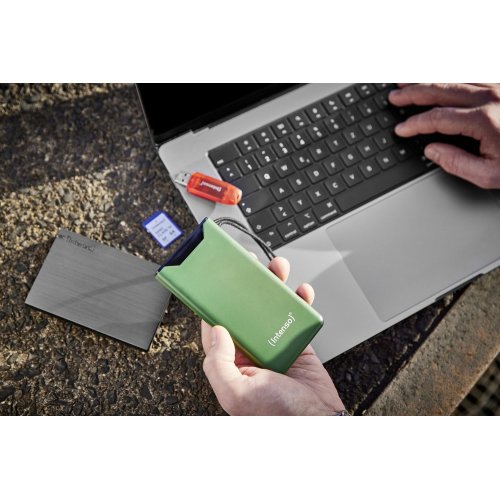 Powerbank Intenso F10000 10000mAh 20W (7332037) Green купити в Україні | Telemart фото