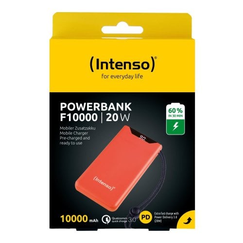 Powerbank Intenso F10000 10000mAh 20W (7332038) Orange купити в Україні | Telemart фото