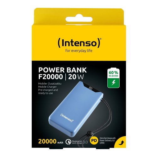 Powerbank Intenso F20000 20000mAh 20W (7332055) Blue купити в Україні | Telemart фото