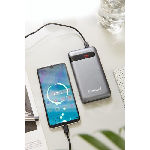 Powerbank Intenso PD10000 10000mAh 20W (7332330) Anthracite купити в Україні | Telemart фото