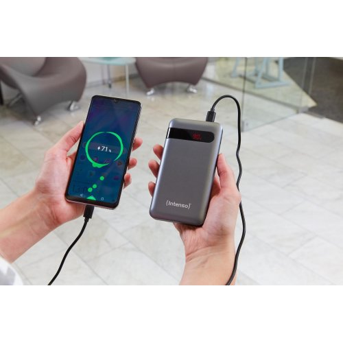 Powerbank Intenso PD10000 10000mAh 20W (7332330) Anthracite купити в Україні | Telemart фото