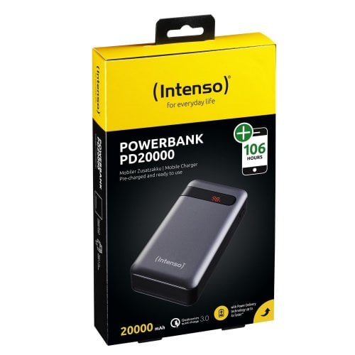 Powerbank Intenso PD20000 20000mAh (7332354) Anthracite купити в Україні | Telemart фото
