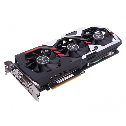 Продать Видеокарта COLORFUL iGame GeForce GTX 1070 Ti 8192MB (IGAME GTX 1070Ti VULCAN U TOP) (Cледы эксплуатации) по Trade-In интернет-магазине Телемарт - Киев, Днепр, Украина фото