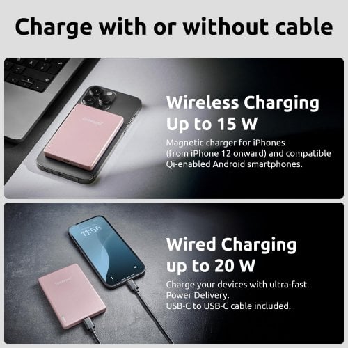 Powerbank Intenso MW5000 5000mAh 20W (7344023) Rose купить в Украине | Telemart фото