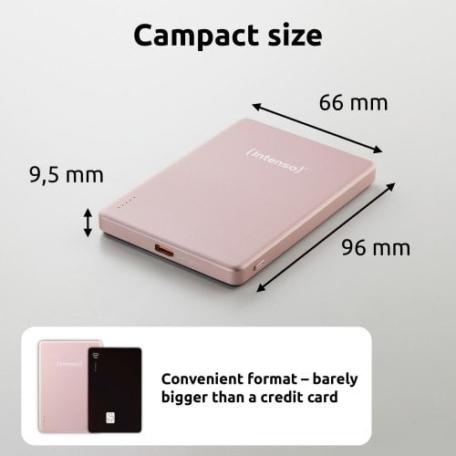 Powerbank Intenso MW5000 5000mAh 20W (7344023) Rose купить в Украине | Telemart фото