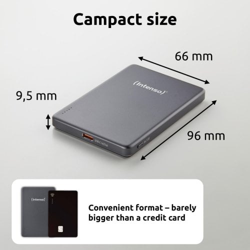 Powerbank Intenso MW5000 5000mAh 20W (7344024) Grey купить в Украине | Telemart фото