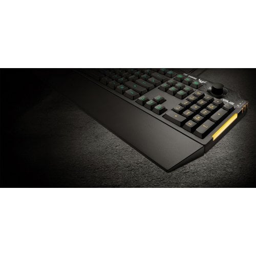 Уцінка клавіатура Asus TUF Gaming K1 (90MP01X0-BKMA00) Black (Розкрита упаковка, 917758) купити в Україні | Telemart фото