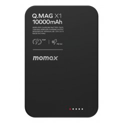 Powerbank Momax Q.MAG X1 10000mAh 20W (IP117AD) Black