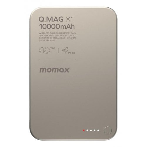 Powerbank Momax Q.MAG X1 10000mAh 20W (IP117AE) Titanium купить в Украине | Telemart фото