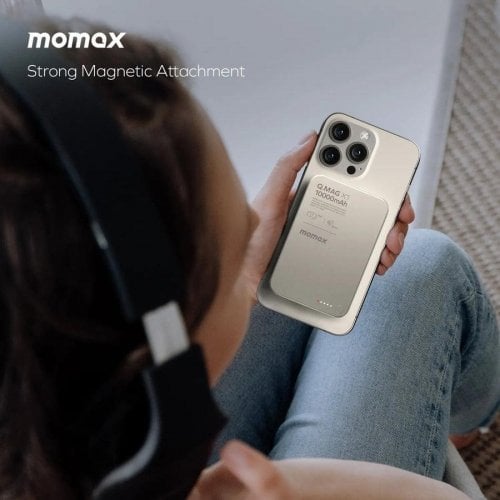 Powerbank Momax Q.MAG X1 10000mAh 20W (IP117AE) Titanium купить в Украине | Telemart фото