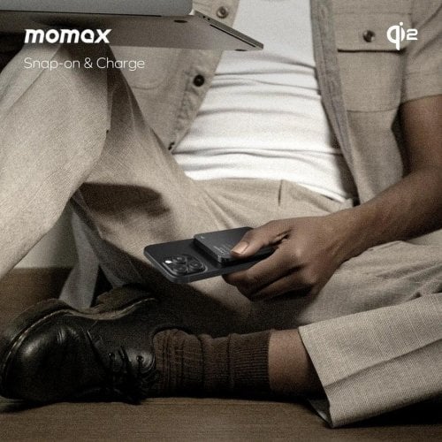 Powerbank Momax 5000mAh 20W (IP129Q2D) Black купить в Украине | Telemart фото