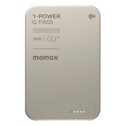 Powerbank Momax 5000mAh 20W (IP129Q2L) Titanium купить в Украине | Telemart фото