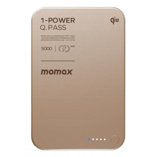 Powerbank Momax 5000mAh 20W (IP129Q2L2) Sandstone купить в Украине | Telemart фото