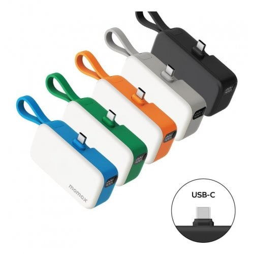Powerbank Momax 5000mAh 20W (IP130D) Black купити в Україні | Telemart фото