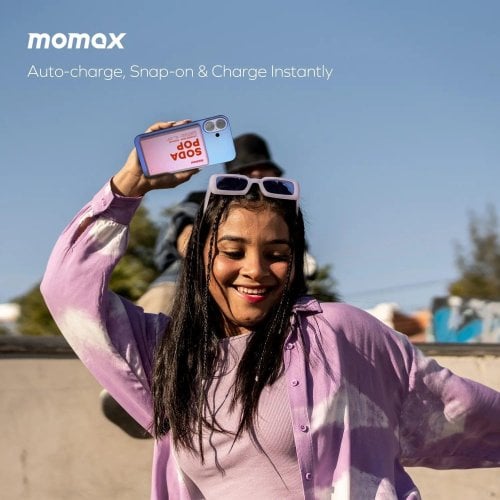 Powerbank Momax 5000mAh 20W (IP135AB2) Blue купить в Украине | Telemart фото