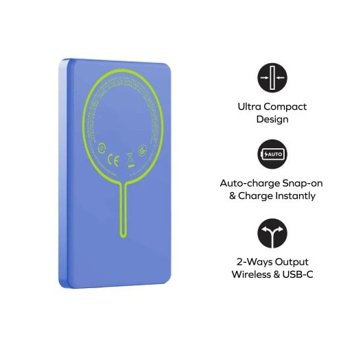 Powerbank Momax 5000mAh 20W (IP135AP2) Pink купить в Украине | Telemart фото