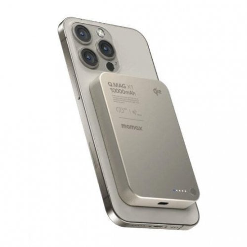 Powerbank Momax 10000mAh 20W (IP136AQ2L) Titanium купить в Украине | Telemart фото