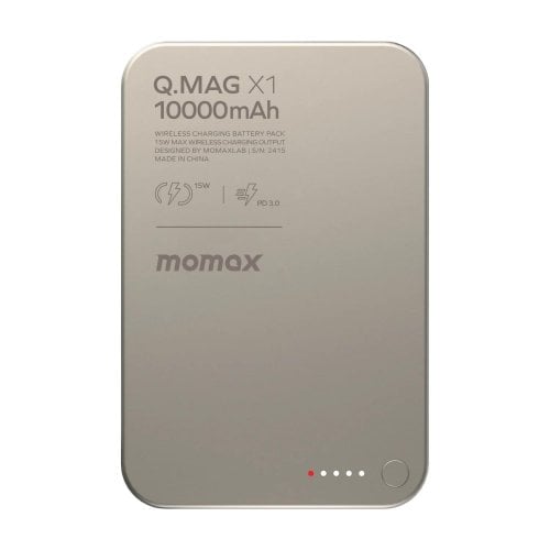 Powerbank Momax 10000mAh 20W (IP136AQ2L2) Desert Titanium купить в Украине | Telemart фото