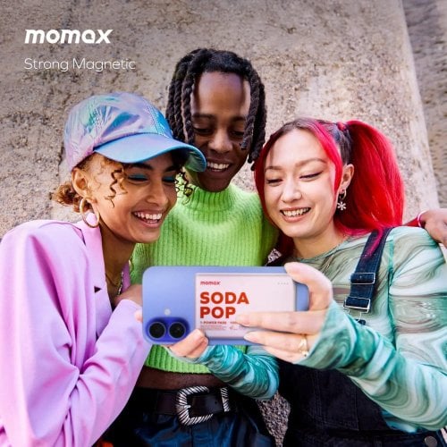 Powerbank Momax 10000mAh 20W (IP137L1) Titanium купить в Украине | Telemart фото
