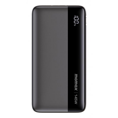 Powerbank Momax 25000mAh 145W (IP150D) Black купити в Україні | Telemart фото