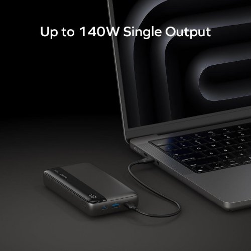 Powerbank Momax 25000mAh 145W (IP150D) Black купити в Україні | Telemart фото