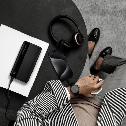 Powerbank Momax 25000mAh 145W (IP150D) Black купити в Україні | Telemart фото