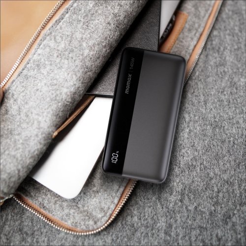 Powerbank Momax 25000mAh 145W (IP150D) Black купити в Україні | Telemart фото
