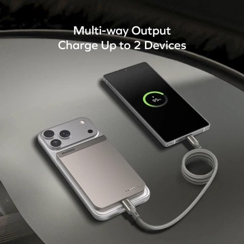 Powerbank Momax 5000mAh 20W (IP161Q2D) Black купить в Украине | Telemart фото