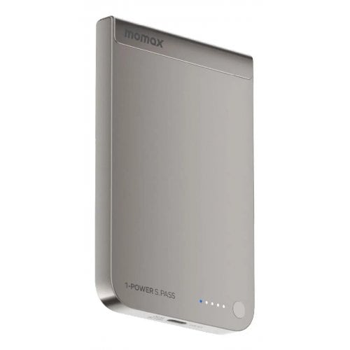 Powerbank Momax 5000mAh 20W (IP161Q2L) Titanium купить в Украине | Telemart фото