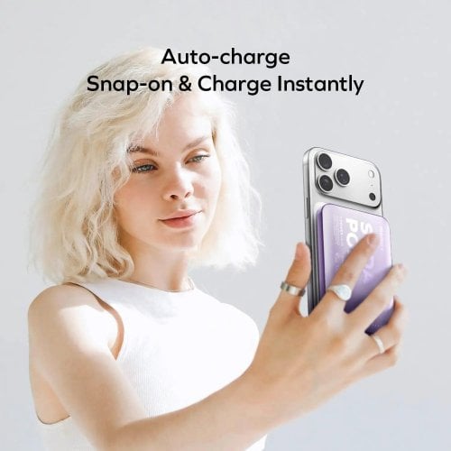 Powerbank Momax 5000mAh 20W (IP165P) Pink купить в Украине | Telemart фото